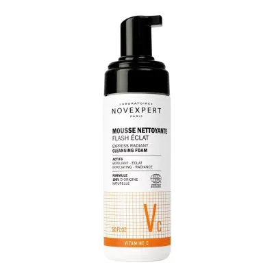NOVEXPERT FLASH ECLAT MOUSSE NETTOYANTE 150ML