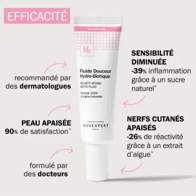 NOVEXPERT FLUIDE DOUCEUR HYDRO BIOTIQUE 30ML