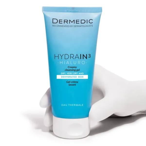 DERMEDIC HYDRAIN 3 HIALURO GEL NETTOYANT 200ML