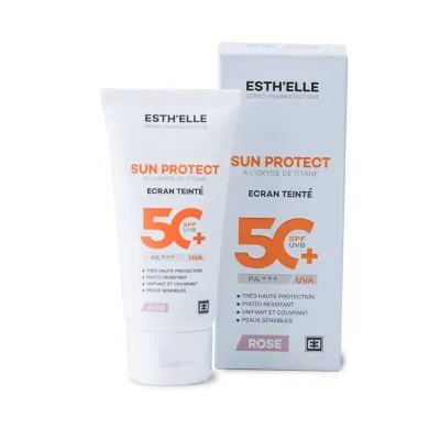 ESTHELLE SUN PROTECT ECRAN TEINTE ROSE SPF50+ 50GR