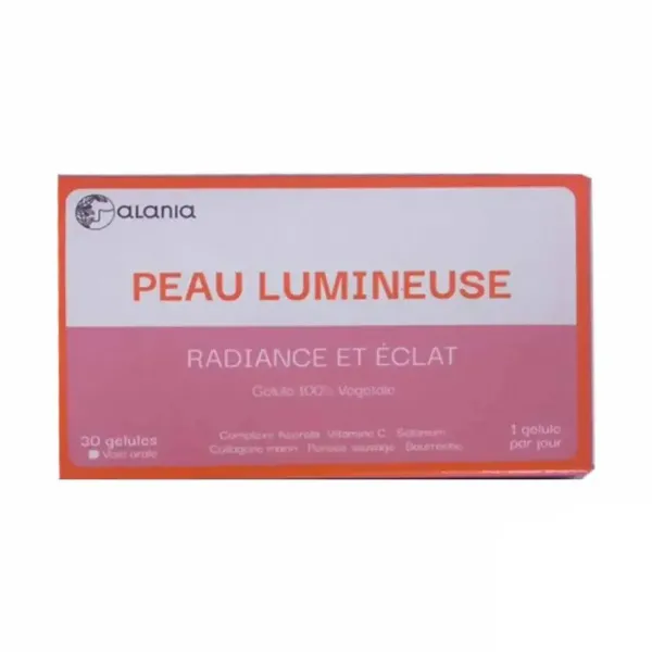 ALANIA PEAU LUMINEUSE RADIANCE ET ECLAT 30 GELULES