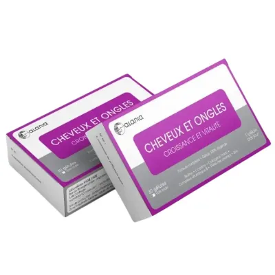 ALANIA CROISSANCE ET VITALITE CHEVEUX ET ONGLES 30 GELULES