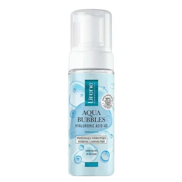 LIRENE AQUA BUBBLES MOUSSE NETTOYANTE 150ML