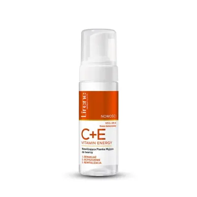 LIRENE C+E VITAMIN ENERGY MOUSSE NETTOYANTE 150ML
