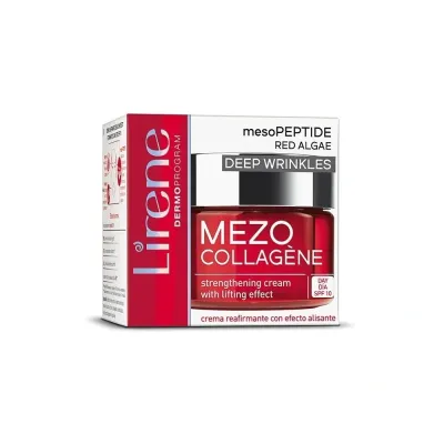 LIRENE MEZO COLLAGENE CREME DE JOUR. PREMIERES RIDES 50 ML