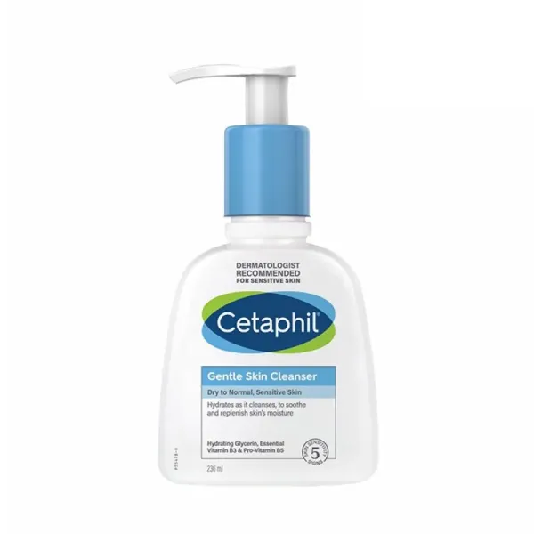 CETAPHIL LOTION NETTOYANTE PEAUX SECHES ET SENSIBLES 236ML