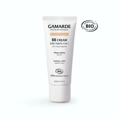 GAMARDE BB CREME TEINTE 4EN1 PEAUX CLAIRES DELICATES 40ML