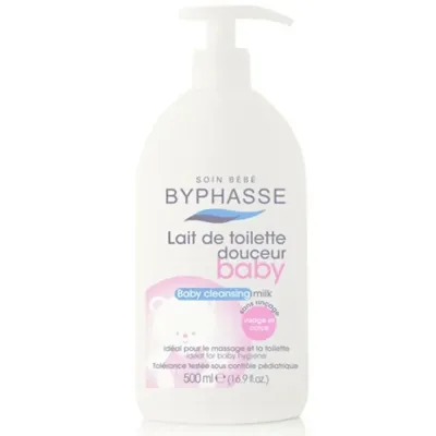 BYPHASSE LAIT DE TOILETTE DOUCEUR BABY 500ML