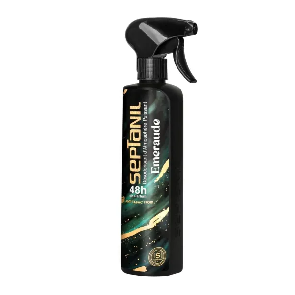 SEPTANIL DESODORISANT D'ATMOSPHERE PUISSANT EMERAUDE 500ML