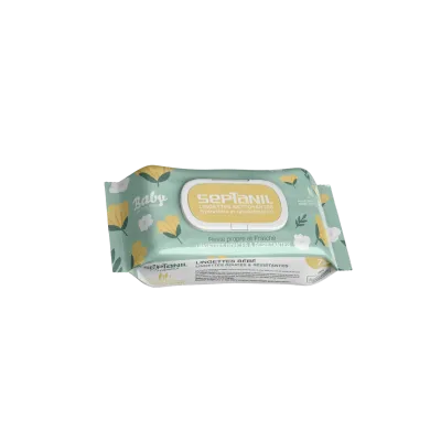 SEPTANIL BEBE LINGETTES NETTOYANTES HYDRATANTES 72 PIECES