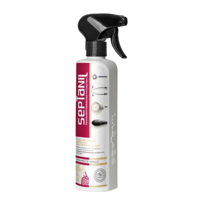 SEPTANIL DESODORISANT DESINFECTANT ANTISEPTIQUE VANILLE FRAMBOISE 500ML