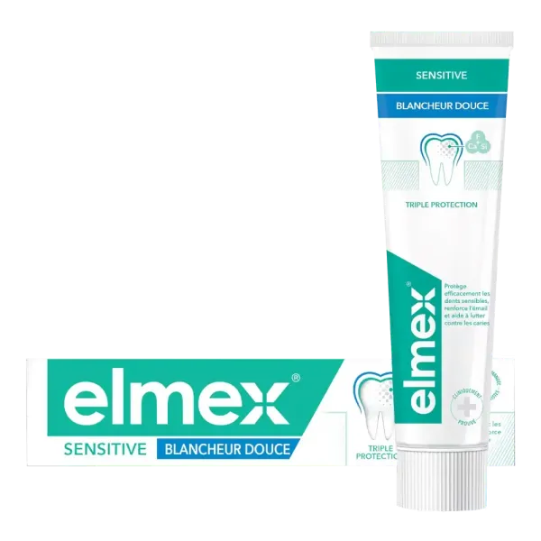 ELMEX DENTIFRICE SENSITIVE BLANCHEUR DOUCE 75ML