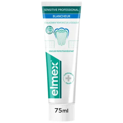 ELMEX DENTIFRICE SENSITIVE PROFESSIONAL BLANCHEUR 75ML
