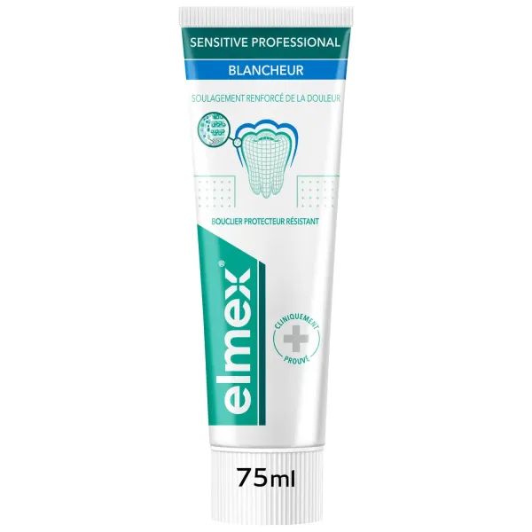 ELMEX DENTIFRICE SENSITIVE PROFESSIONAL BLANCHEUR 75ML