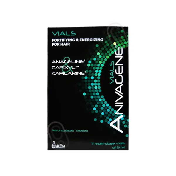 ANIVAGENE AMPOULE ANTI CHUTE FORTIFIANT & ENERGISANT 7*5ML