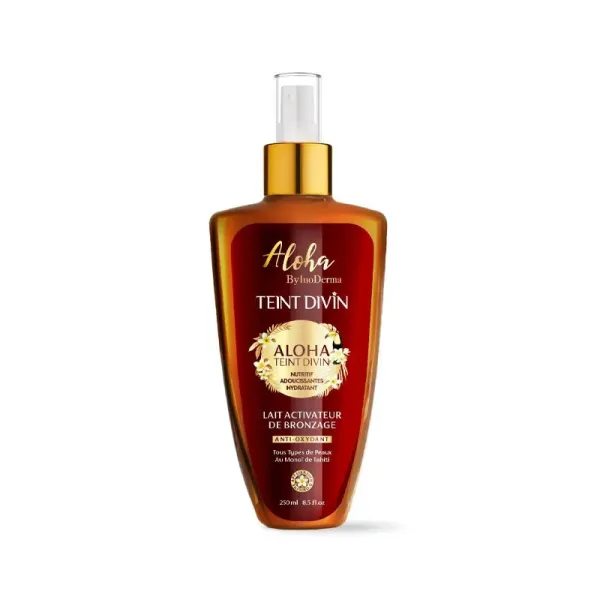 INODERMA ALOHA TEINT DIVIN LAIT ACTIVATEUR DE BRONZAGE 250ML