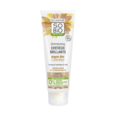 SO BIO SHAMPOOING CHEVEUX BRILLANTS ARGAN 250ML