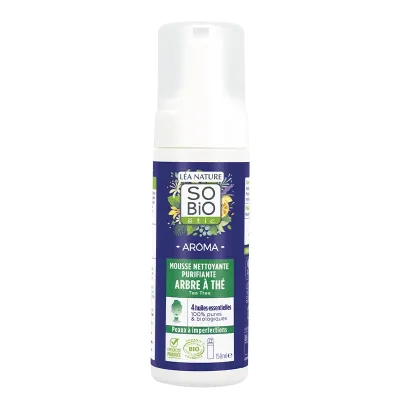 SO BiO MOUSSE NETTOYANTE PURIFIANTE TEA TREE
