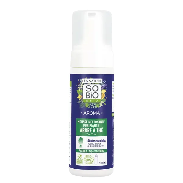 SO BiO MOUSSE NETTOYANTE PURIFIANTE TEA TREE