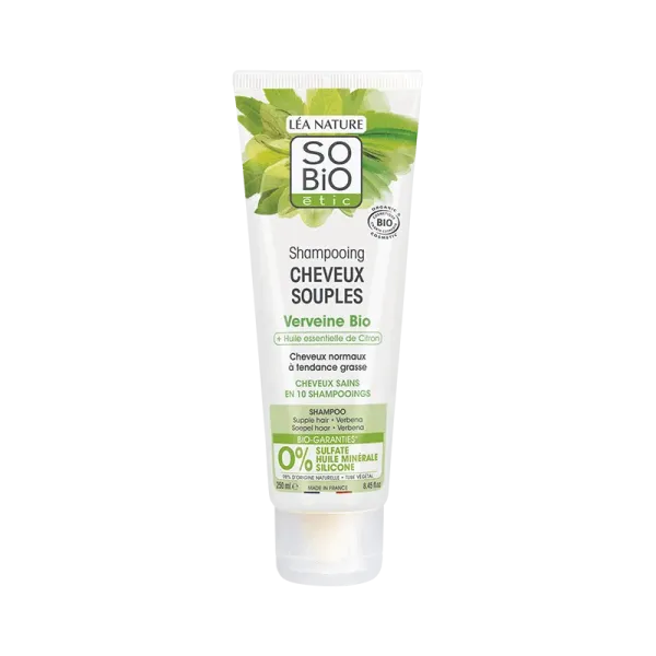 SO BIO SHAMPOOING CHEVEUX SOUPLES VERVEINE 250ML