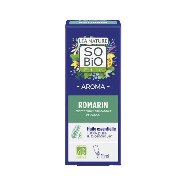 SO BIO HUILE ESSENTIELLE ROMARIN BIO 10ML