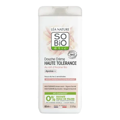SO BIO CREME DE DOUCHE AU LAIT D'AVOINE 650ML