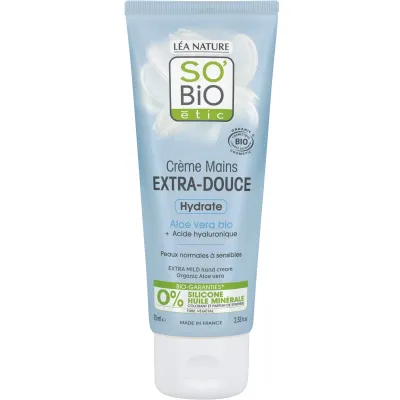SO BIO CRÈME MAINS EXTRA-DOUCE À L’ALOE VERA BIO 75ML