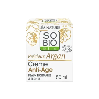 SO BIO PRÉCIEUX ARGAN CRÈME ANTI-ÂGE JOUR BIO 50ML
