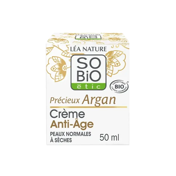 SO BIO PRÉCIEUX ARGAN CRÈME ANTI-ÂGE JOUR BIO 50ML