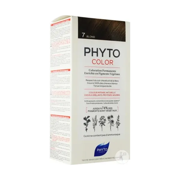 PHYTO PHYTOCOLOR COULEUR SOIN 7 BLONDE 1 KIT