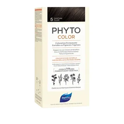 PHYTO Phytocolor Couleur Soin 5 chatain clair. 1 kit