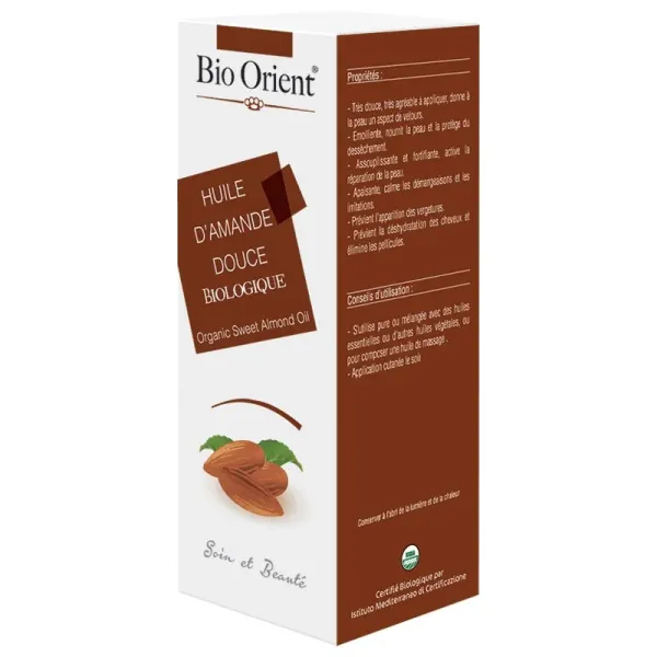 BIO ORIENT HUILE AMANDE DOUCE 10ML (زيت اللوز الحلو)