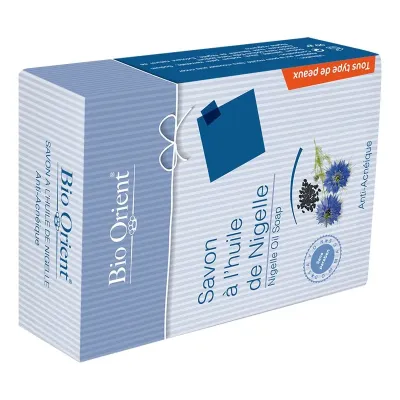 BIO ORIENT SAVON ANTI ACNE A L'HUILE DE NIGELLE