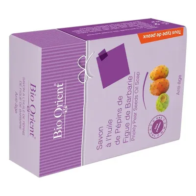 BIO ORIENT SAVON A L'HUILE DE PEPINS DE FIGUE DE BARBARIE