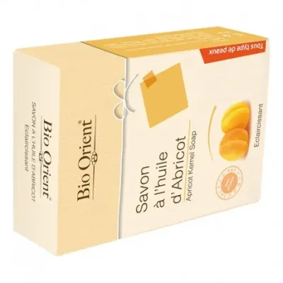 BIO ORIENT SAVON A L'HUILE D'ABRICOT ANTI TACHES 90g