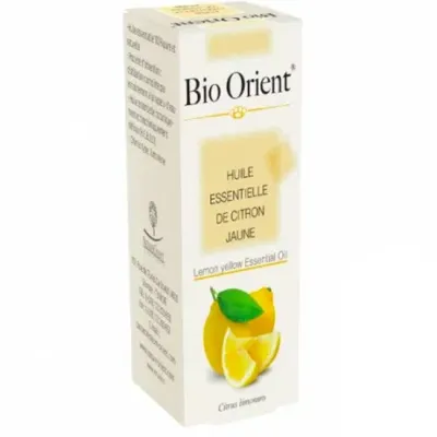 BIO ORIENT HUILE ESSENTIELLE DE CITRON JAUNE 10ML