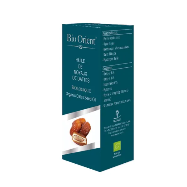 BIO ORIENT HUILE BIOLOGIQUE DE NOYAUX DE DATTES