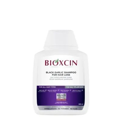 BIOXCIN SHAMPOOING VEGETAL A L'AIL NOIR 300ML