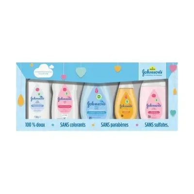 JOHNSON'S COFFRET LA DOUCEUR 5 PRODUITS