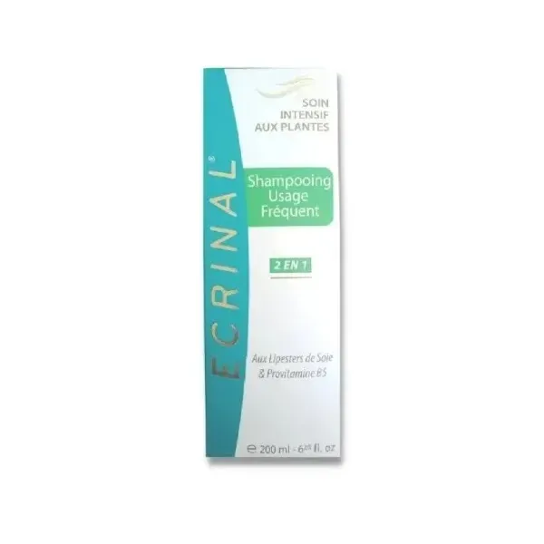 ECRINAL SHAMPOOING SOIN INTENSIF AUX PLANTES USAGE FREQUENT 200ML