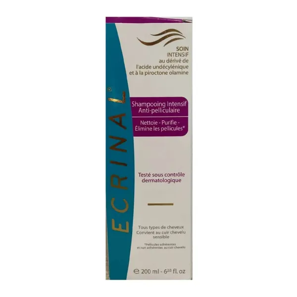 ECRINAL SHAMPOING ANTI PELLICULAIRE 200ML
