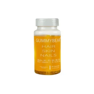 GUMMYBEAR HAIR SKIN NAILS 60 GUMMIES
