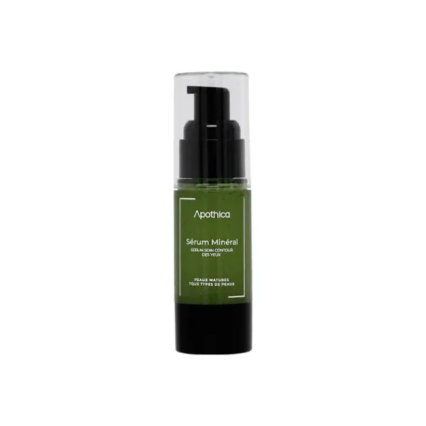 APOTHICA SERUM MINERAL SOIN CONTOUR DES YEUX DEFATIGUANT-RÉGÉNÉRANT 30ML