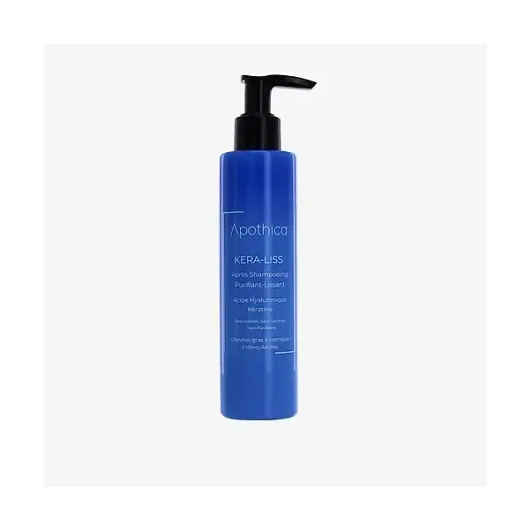 APOTHICA KERA LISS APRES SHAMPOOING PURIFIANT LISSANT 200ML(CHEVEUX GRAS A NORMAUX)