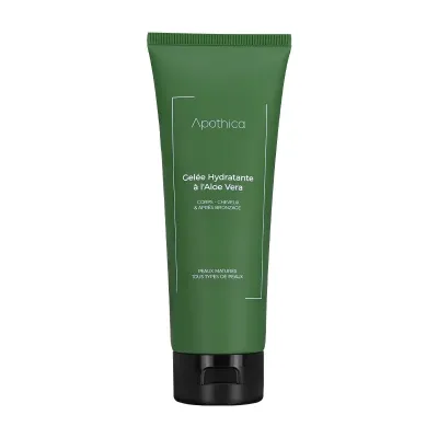 APOTHICA GELEE HYDRATANTE ALOE VERA CORPS CHEVEUX APRES BRONZAGE 200ML