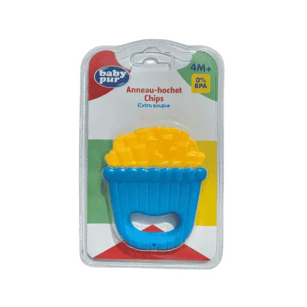 BABY PUR ANNEAU HOCHET CHIPS EXTRA SOUPLE 4M+ BC040002