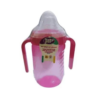 BABY PUR TASSE CONFORT+ AVEC BEC  EN SILICONE ET COUVERCLE 210ML 78005