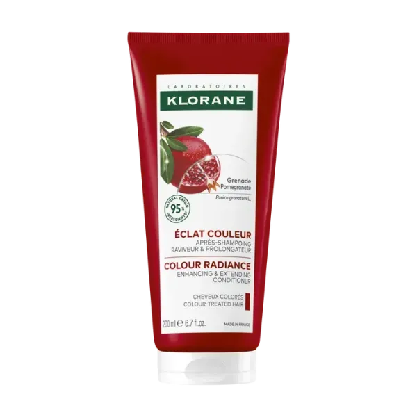 KLORANE A LA GRENADE ECLAT COULEUR BAUME  APRES-SHAMPOOING 200ML
