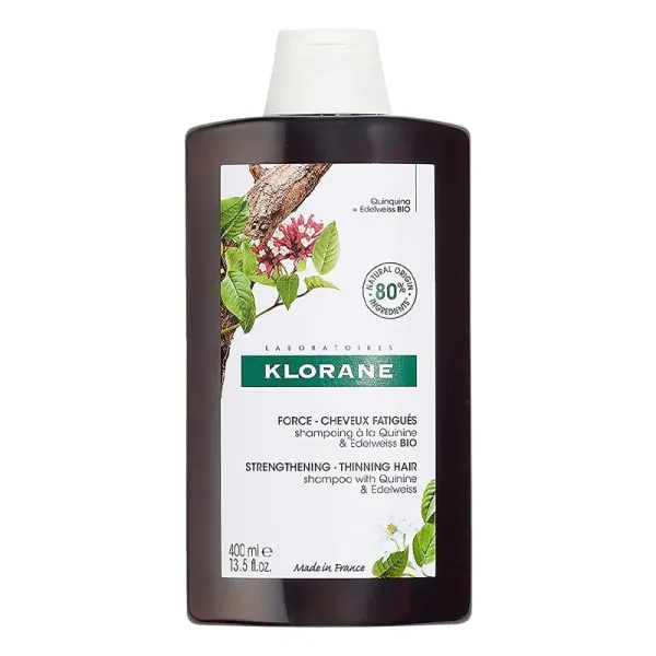 KLORANE SHAMPOOING FORTIFIANT A LA QUININE ET VITAMINE B 400ML