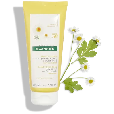 KLORANE REFLETS BLONDS BAUME APRES-SHAMPOOING CAMOMILLE CHEVEUX BLONDS 200ML